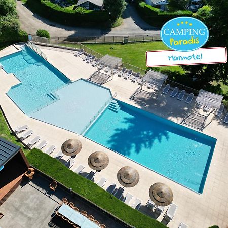 Camping Paradis Marmotel Saint-Geniez-dʼOlt Zewnętrze zdjęcie